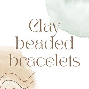 Clay Beaded Bracelets